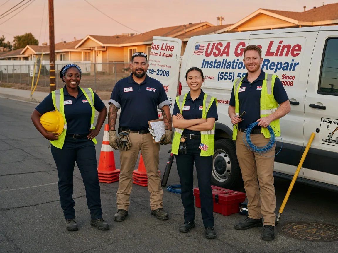 Gas Line Installation company in Jonesboro, IN